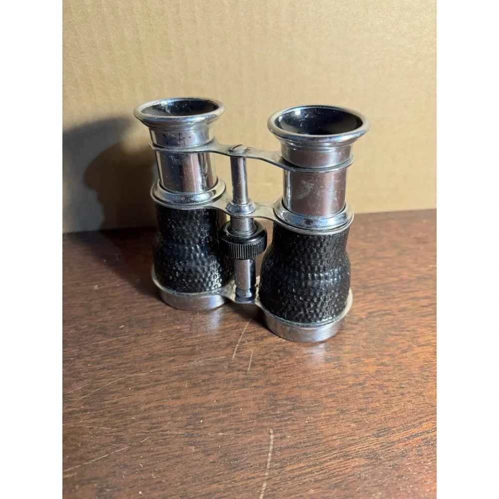 Vintage Style Glass Decorative Binoculars Metal Decor Home
